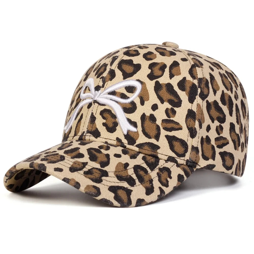 Busy Mom leopard Hat
