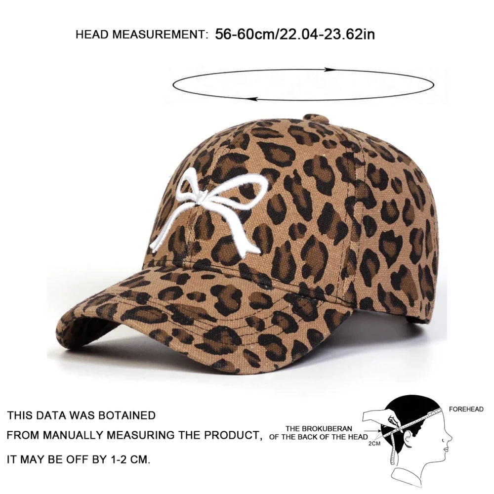 Busy Mom leopard Hat