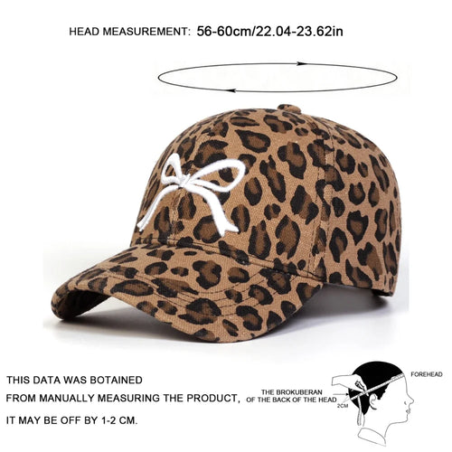 Busy Mom leopard Hat
