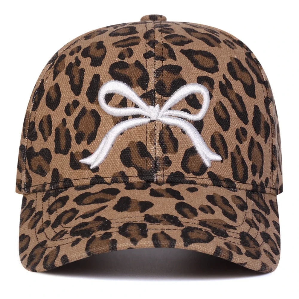 Busy Mom leopard Hat